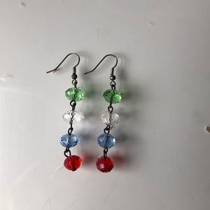 Silver Drop Earrings